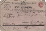NI592 Herzogthum Braunschweig Postanweisung, 1867, 1 Groschen, Helmstedt