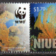 NIUE 2012, Fauna WWF, serie neuzata, MNH