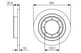 BOSCH 0 986 479 A93 Disc frana