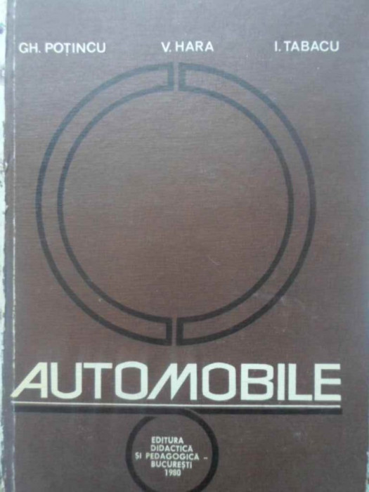 AUTOMOBILE-GH. POTINCU, V. HARA, I. TABACU