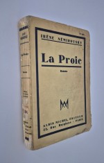 Carte veche Irene Nemirovsky La Proie Editia l Carte in limba franceza