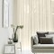 Set perdea tip tesatura in cu rejansa din bumbac tip fagure, Nissa, Madison, 400x265 cm, Crem, 2 buc