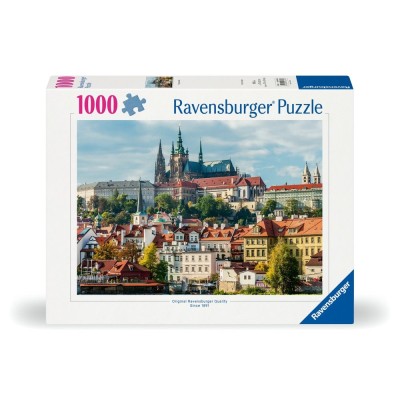 Ravensburger - Puzzle castelul Praga 1000 piese design nou foto