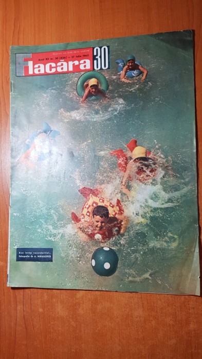 flacara 27 iulie 1963-articol si foto martinesti vrancea,art statiunea sovata