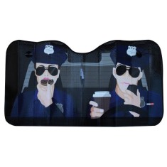 Parasolar parbriz 130x70cm, Police ; Best Automax AutoDrive ProParts