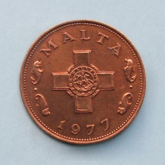 MALTA - 1 Cent 1977 foto