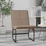 vidaXL Scaun de relaxare, cappuccino, 54x75x76 cm, piele artificială 351335