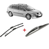 Cumpara ieftin Set 3 stergatoare RENAULT MEGANE II Estate (KM0/1_) 2003-2011, parbriz si luneta, Bosch Twin