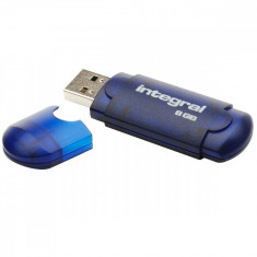 Memorie USB Integral EVO 8GB Albastru foto