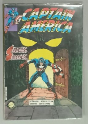 CAPTAIN AMERICA , par ROGER STERN , dessins JOHN BYRNE , 1985, BENZI DESENATE CU TEXT IN LIMBA FRANCEZA foto