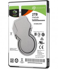 Hdd intern notebook seagate 2.5 2tb firecuda sshd sata3 5400rpm foto