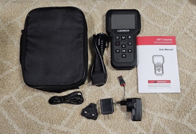 Diagnoza LAUNCH CRT5011E TPMS Read/Erase DTCs Relearn/Tire Pressure Monitoring Sensors foto
