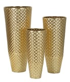 Mauro Ferretti Suport Vaze Glasy, Set 3 Bucăți, Dimensiuni: cm &Oslash; 48X110-40X93-33X77 | Aosom Romania