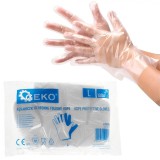 Manusi de protectie transparente HDPE, 100 bucati / set, Geko G75210