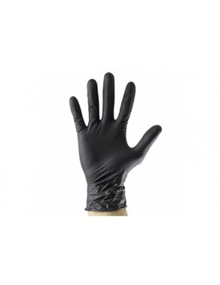 Manusi De Lucru Din Nitril De Unica Folosinta De Culoare Neagra Marime L Set 100 buc JBM foto