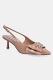 Steve Madden pantofi cu toc Kaci culoarea portocaliu, SM11003606