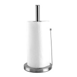 Suport hartie igienica din inox, cu baza stabila si design modern, 33,5 cm