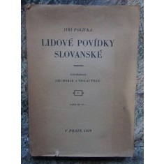 Lidov&eacute; pov&iacute;dky slovansk&eacute; - Jiř&iacute; Pol&iacute;vka - LIMBA CEHA