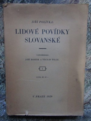 Lidov&amp;eacute; pov&amp;iacute;dky slovansk&amp;eacute; - Jiř&amp;iacute; Pol&amp;iacute;vka - LIMBA CEHA foto