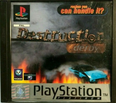 Joc PS1 Destruction Derby - Platinum foto