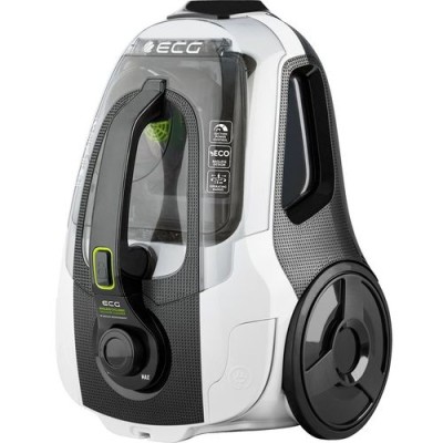 Aspirator fara sac ECG VP Independent, 800 W, capacitate recipient 2 l, 80 dB, filtre HEPA, indicator container plin, regulator de putere, Negru foto