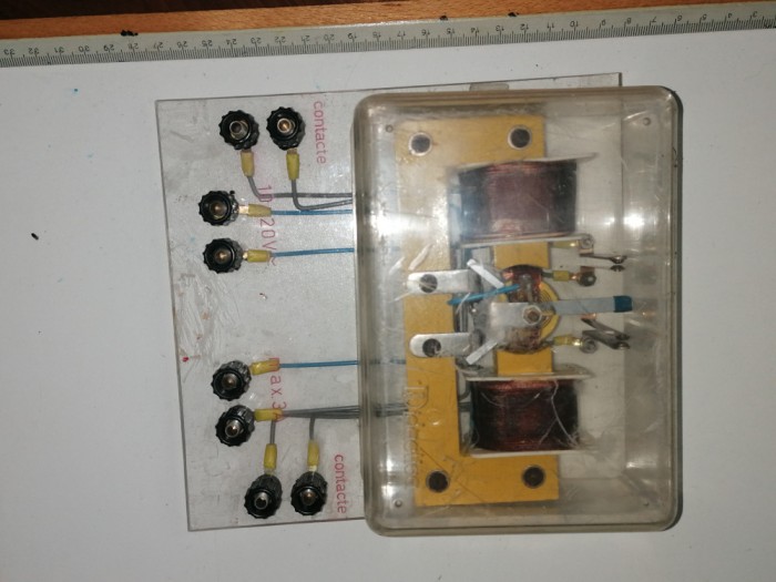 MONTAJ ELECTRONIC DIDACTICA - MATERIAL DIDACTIC FOLOSIT IN SCOLI , ANII 70