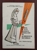 P&acirc;inea alte derivate cerealiere alimentația rațională - ilustrații Irina Fotiade, 1981, Editura Medicala