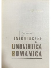 Iorgu Iordan - Introducere in lingvistica romanica (Editia: 1965) foto