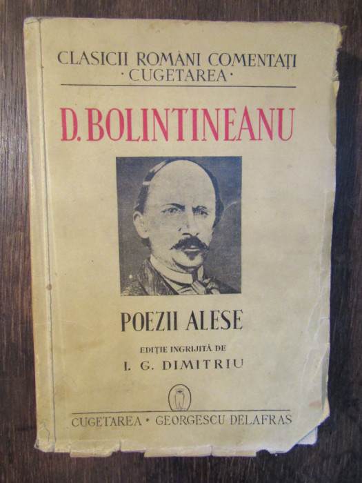 Poezii alese - D. Bolintineanu