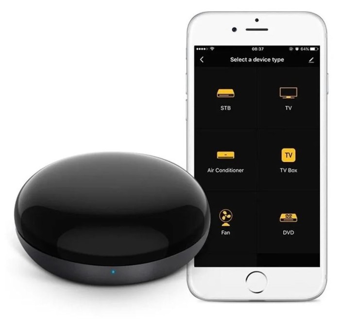 Telecomanda Inteligenta Universala Techstar&reg; SL-12, Wireless, IR, Automatizare, Amazon Alexa, Google Assistant, Tuya, SmartLife