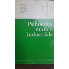 Psihologia muncii industriale Constantin Botez, Costica Doru Blaj