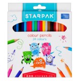 Cumpara ieftin Set 24 creioane colorate, Starpak