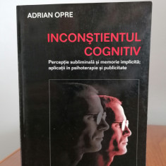 Adrian Opre, Inconștientul cognitiv