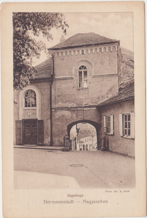 CP SIBIU Hermannstadt Sagstiege ND(1917)