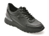 Pantofi sport GEOX negri, D563LB, din piele naturala