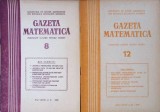 GAZETA MATEMATICA NR.8/1976, NR.12/1977 (2 REVISTE)-MARCEL TENA-363094