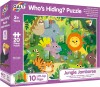 Puzzle deschide ferestrele - Jungla ( 20 piese) PlayLearn Toys, Galt