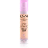NYX Professional Makeup Bare With Me Concealer Serum hidratant anticearcan 2 in 1 culoare 2.5 Medium Vanilla 9,6 ml
