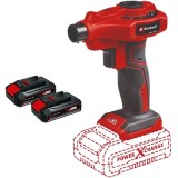 Einhell CE-AP 18 Li PXC + Twinpack CB - Pompa pentru aer 0.053 bar + Set 2 acumulatori Li-Ion 18 V 2.5 Ah
