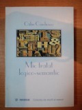 MIC TRATAT LOGICO- SEMANTI- CALIN CANDIESCU