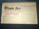 ZIARUL ROMANIA LIBERA 9 FEBRUARIE 1950