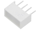 LED Afișaj Roșie Lentilă Albă Difuză 630nm 120-230mcd KINGBRIGHT