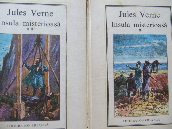 Insula misterioasa (20) (21) (2vol.) - Jules Verne