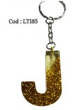 Cumpara ieftin Breloc tip Litera J, Handmade By Szerebek