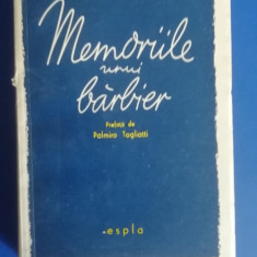 myh 544 - GIOVANNI GERMANETTO - MEMORIILE UNUI BARBIER - ED 1960