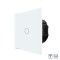 Intrerupator Simplu Wi-Fi + RF433 cu Touch din Sticla LUXION SmartElectro IntelligentHouse