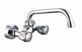 Baterie DP Faucets BC110, robinet pentru chiuveta Sauco, 11 cm, argintiu - RESIGILAT