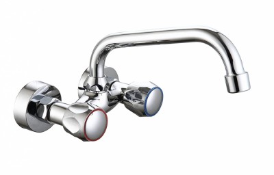 Baterie DP Faucets BC110, robinet pentru chiuveta Sauco, 11 cm, argintiu - RESIGILAT foto