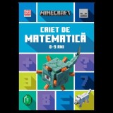 Minecraft - Caiet de matematica 8-9 ani, DPH