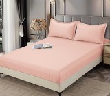 Cumpara ieftin Husa Pat cu Elastic Damasc 3 Piese 180x200cm + 2 Fete Perna 50x75cm